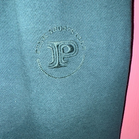 Women’s Forrest Green VS PINK Sport Sweatpants - Picture 2 of 4